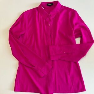 Express Hot pink blouse